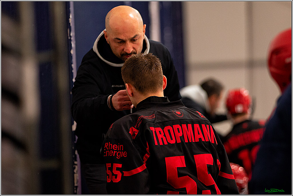 PENNY DEL; Junghaie U20-Jungadler Mannheim ; Koeln, 26.03.2023